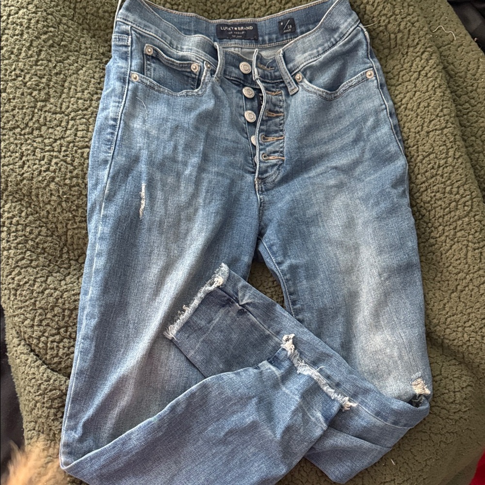 Lucky Brand High Rise Blue Jeans